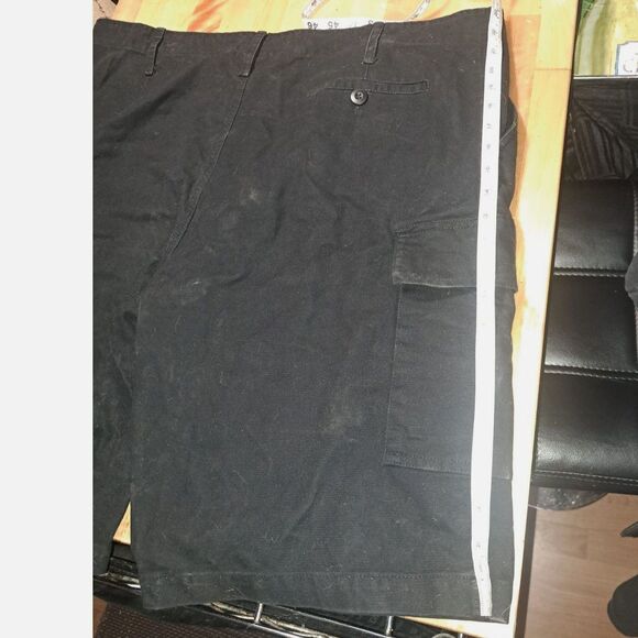 NWOT- XXL Mil-Tec Brand U.S. Military style black prewashed lightweight Bermuda - Picture 6 of 10